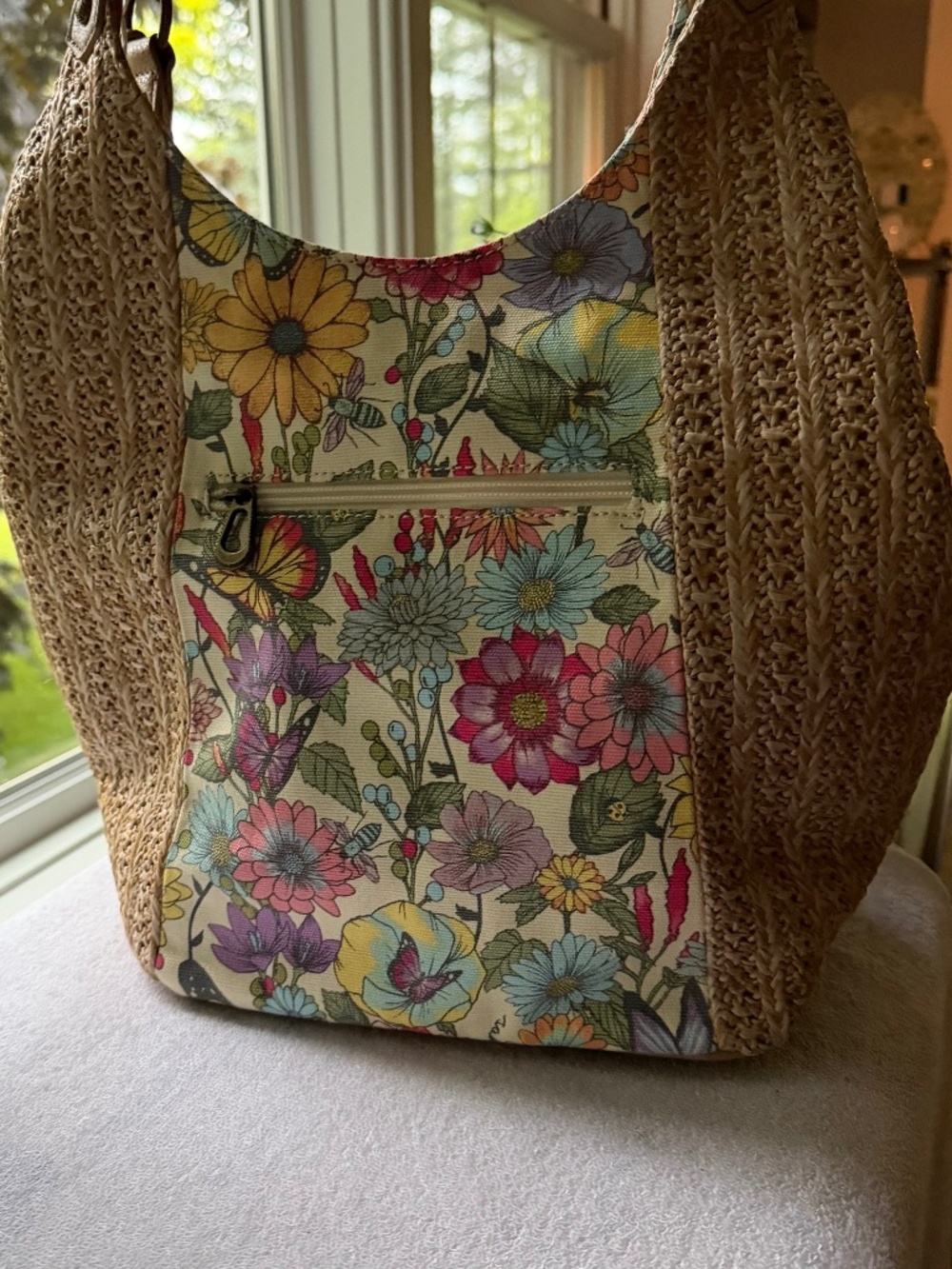 NWT Sakroots Roma Shopper Tassel Tote by The Sak # 108055 - Picture 2 of 12